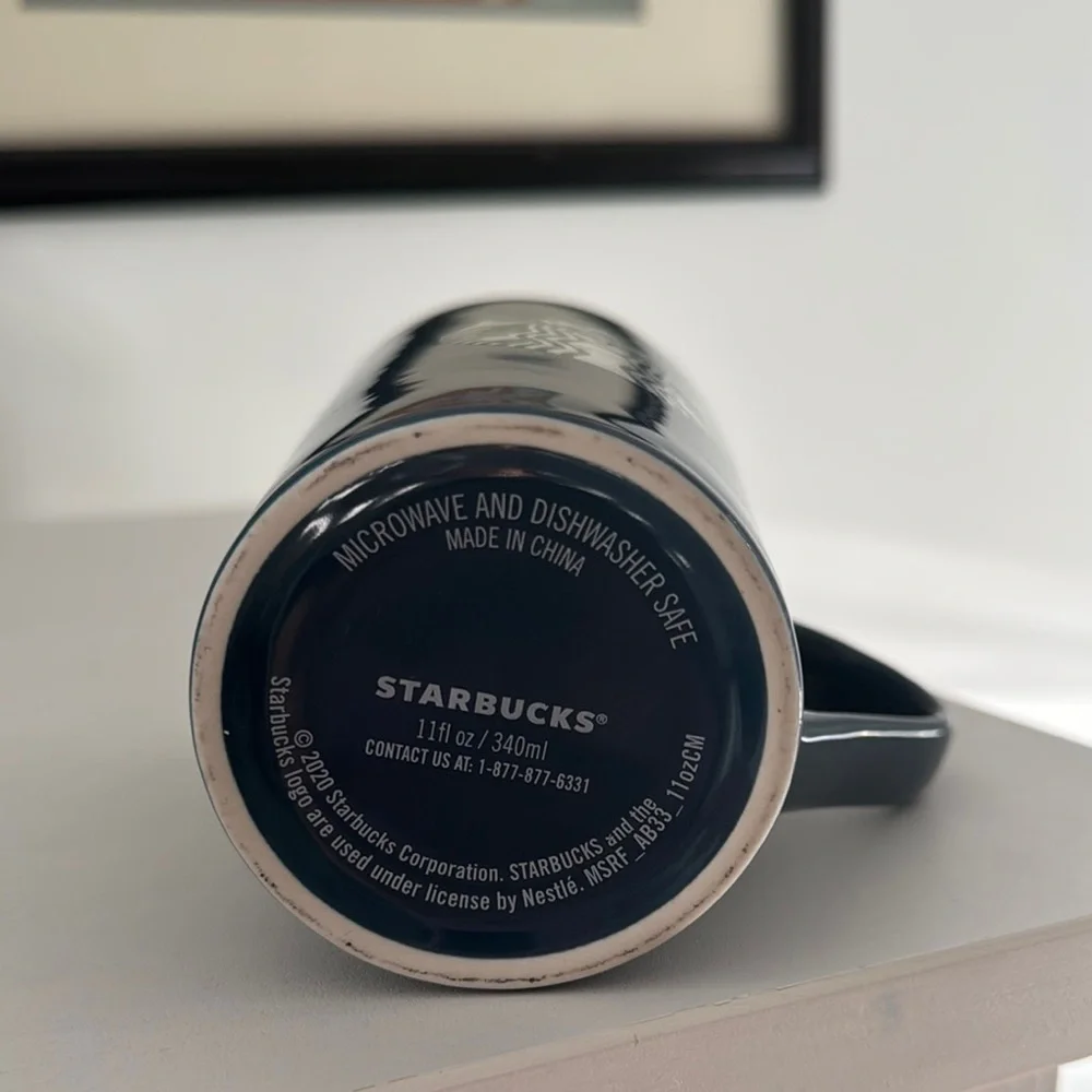 Starbucks Blue Accent Mug with Iconic Logo 2020